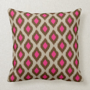 Coussin Motif moderne d'ikat