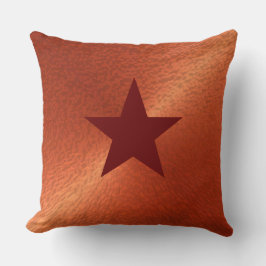 Coussin Motif moderne Red Star