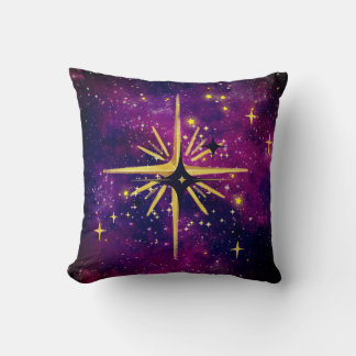 Coussin Motif Multicolor Stars - Lumineux et joyeu