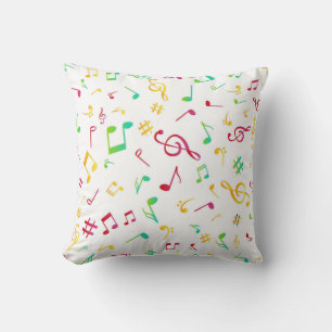 Coussin Motif musical