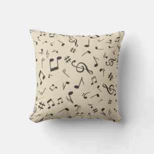 Coussin Motif musical