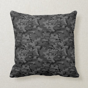 Coussin Motif noir de Camo