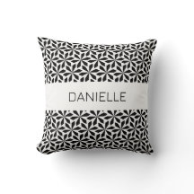 motif optique gris noir