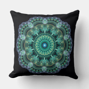Coussin Motif oriental fractal