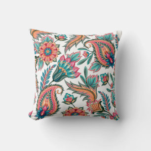 Coussin Motif paisley orientale traditionnelle sans coutur