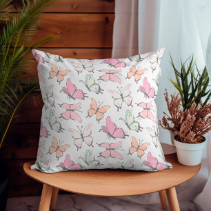 Coussin Motif papillon