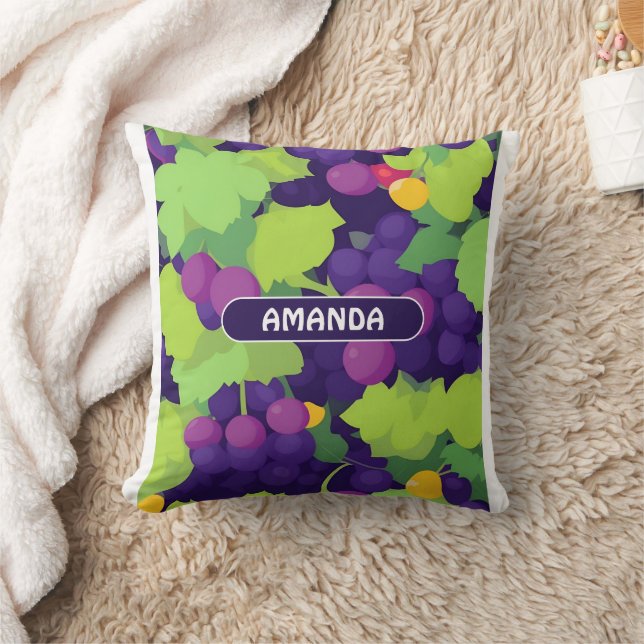 Coussin Motif personnalisé coloré Retro (Couverture)