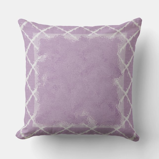Coussin Motif pourpre (Recto)