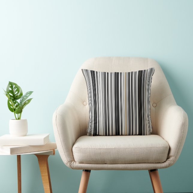 Coussin Motif rayures  (Chaise)