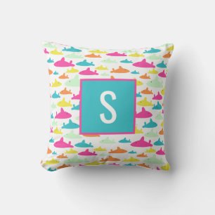 Coussin Motif requin