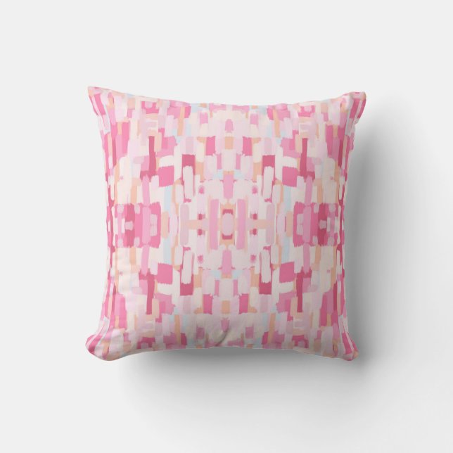 Coussin Motif rose (Recto)
