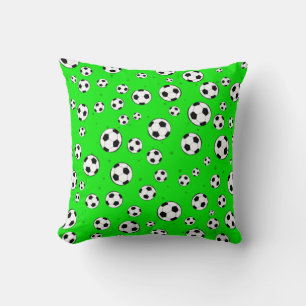 Coussin Motif sans couture de ballon de football
