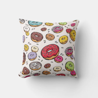 Coussin Motif sans couture de Donuts