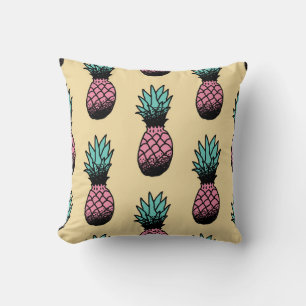 Coussin Motif sans couture de l'ananas à main mignon