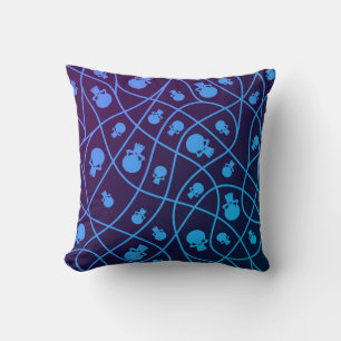Coussin Motif sans couture effrayant A (Style : 1)