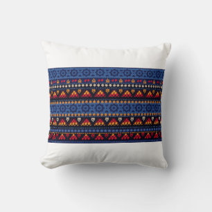 Coussin Motif sans couture tribale.