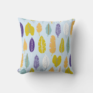 Coussin Motif sans joint avec forêt tropicale sauvage