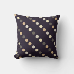 Coussin Motif sans soudure à point Polka. La texture cribl