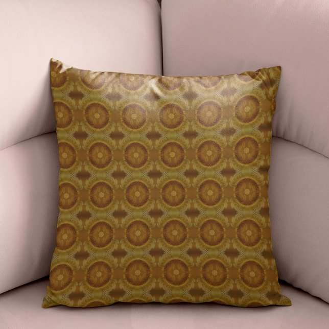 Coussin Motif semi-circulaire hypnotisant (Créateur téléchargé)
