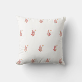 Coussin motif simple botanique sans couture en minimali pl