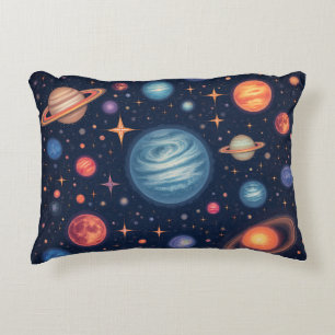 Coussin motif spatial