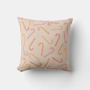 Coussin Motif sucre de canne doux