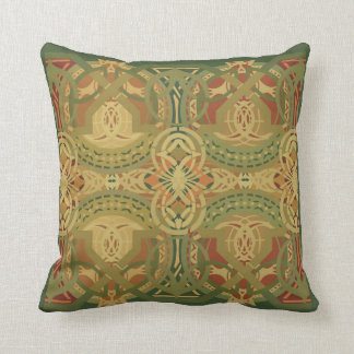 Coussin Motif supérieur de pochoir de faisceau de Louis