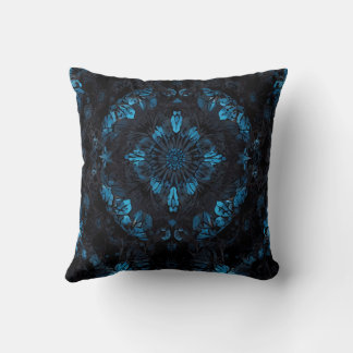 Coussin Motif symétrique kaléidoscopique de Mandala