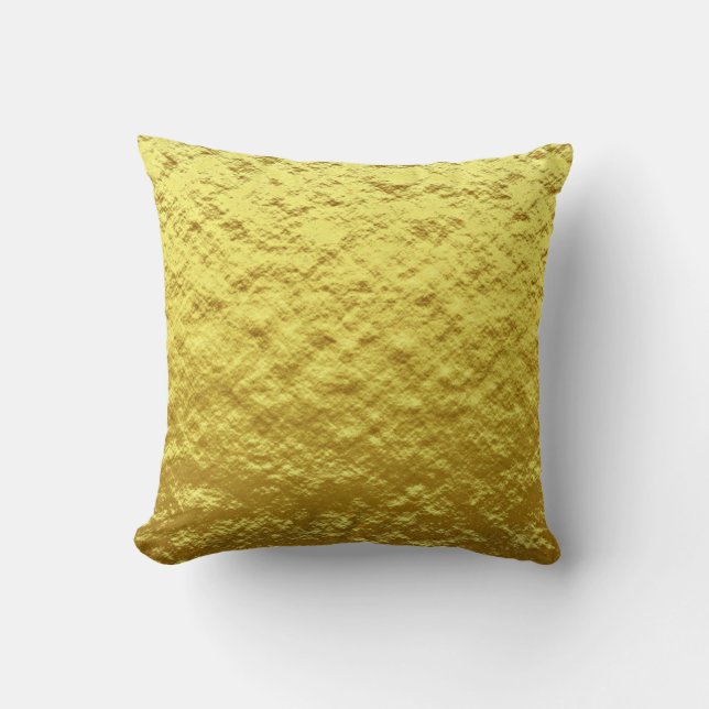 Coussin Motif tendance de fausse texture rugueuse feuille  (Recto)