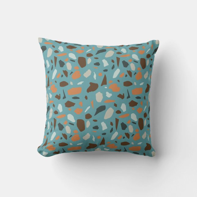 Coussin Motif Terrazzo (Recto)