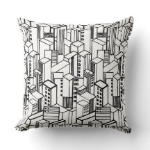 Motif tiré par la main urbain