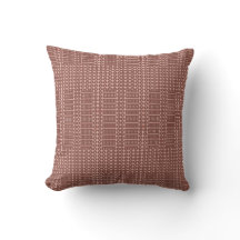 Motif tribal en Terre Brown