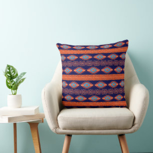 Coussin Motif tribal ethnique du sud-ouest.