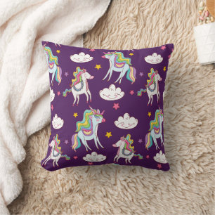 Coussin Motif Unicorn Funny Magic Horse