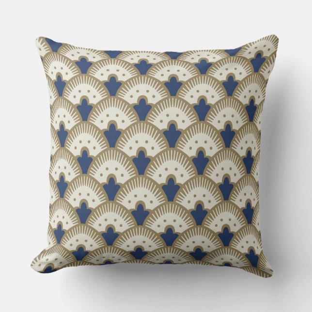 Coussin Motif ventilateur (Recto)
