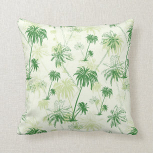 Coussin Motif vert de palmier