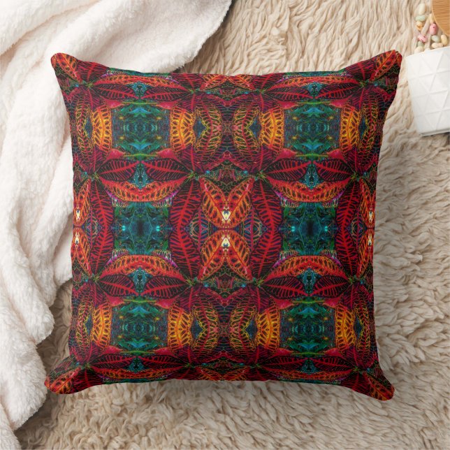 Coussin Motif Wild Leaf (Couverture)