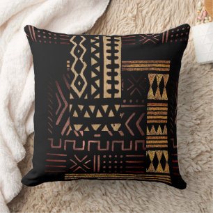 Coussin Motifs Géométriques Ethniques :