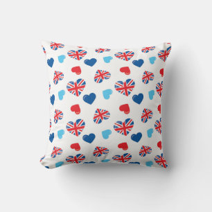 Coussin Motifs patriotiques du coeur