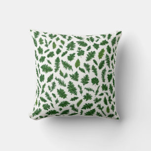 Coussin Motifs sans couture mettant en vedette diverses fl