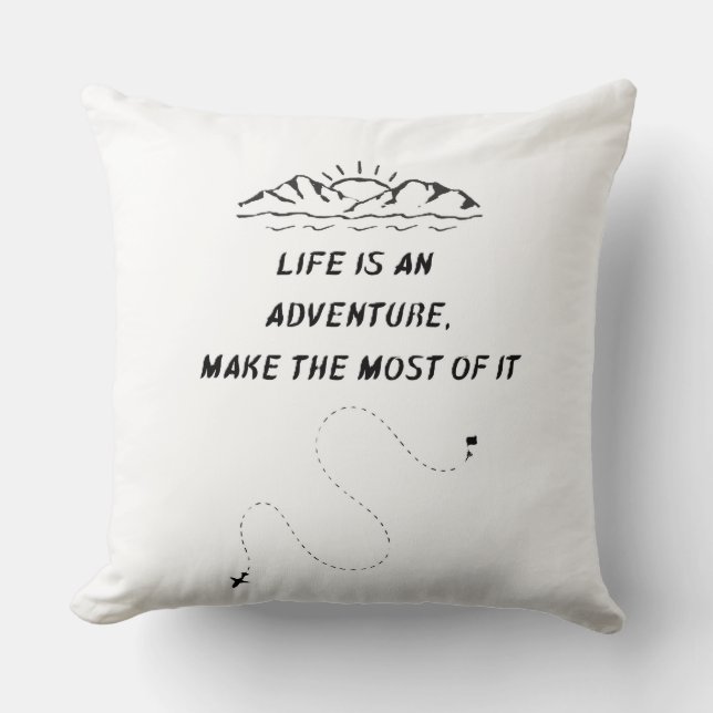 Coussin Motivant / Motivational Cushion (Recto)