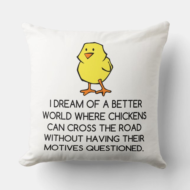 COUSSIN MOTIVATIONS DE POULET (Recto)