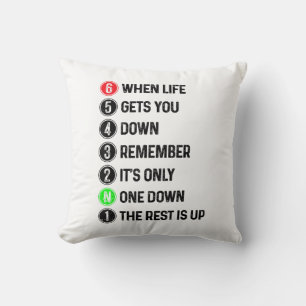 Coussin Moto Shift drôle Dire Motocross Moto