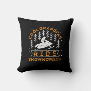 Coussin Motoneige - Grandpas Cool Circuler Motoneiges