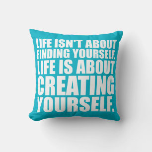 Coussin Mots Motivationnels - Créer Vous-Même