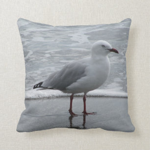Coussin Mouette au bord des eaux