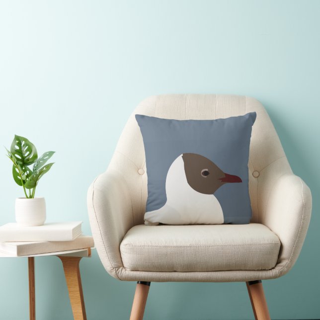 Coussin Mouette Oiseau Mouette  (Chaise)