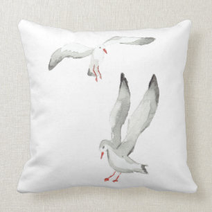 Coussin Mouettes