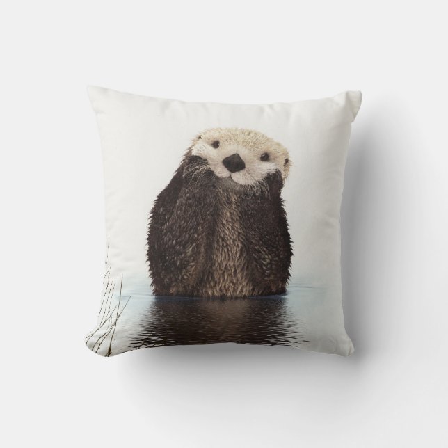 Coussin Moufle de Fluffy adorable mignonne animal (Recto)