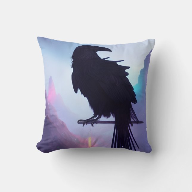 Coussin Mountain Raven (Recto)